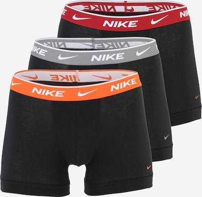 NIKE Underwear Bokserishortsit 'Everyday' värissä tummanharmaa / oranssi / rubiininpunainen / musta, Tuotenäkymä