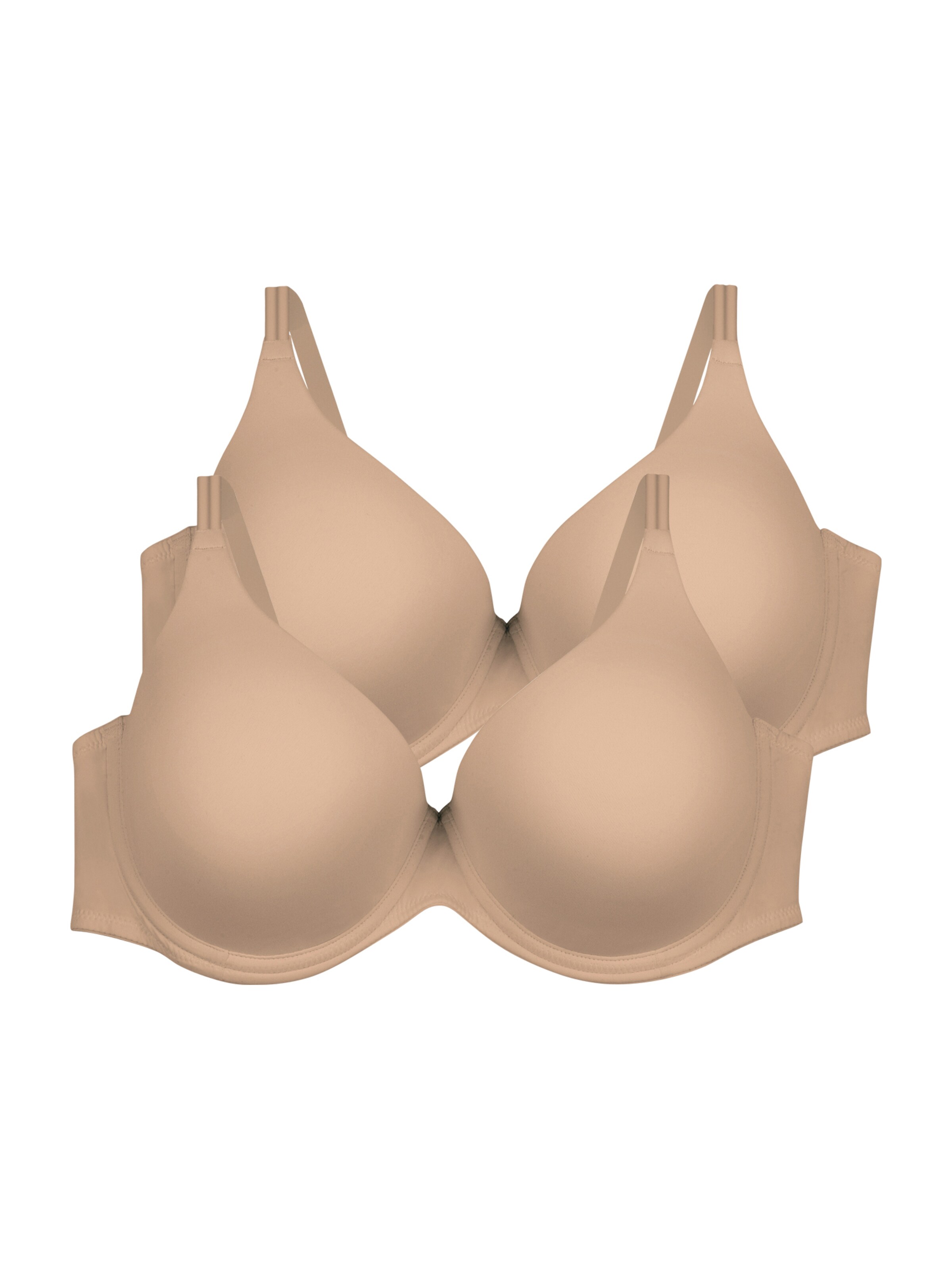 Soutien-gorge ' T-Shirt ' Nur Die en beige : devant