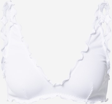 Triangle Soutien-gorge 'Naomi' WEEKDAY en blanc : devant