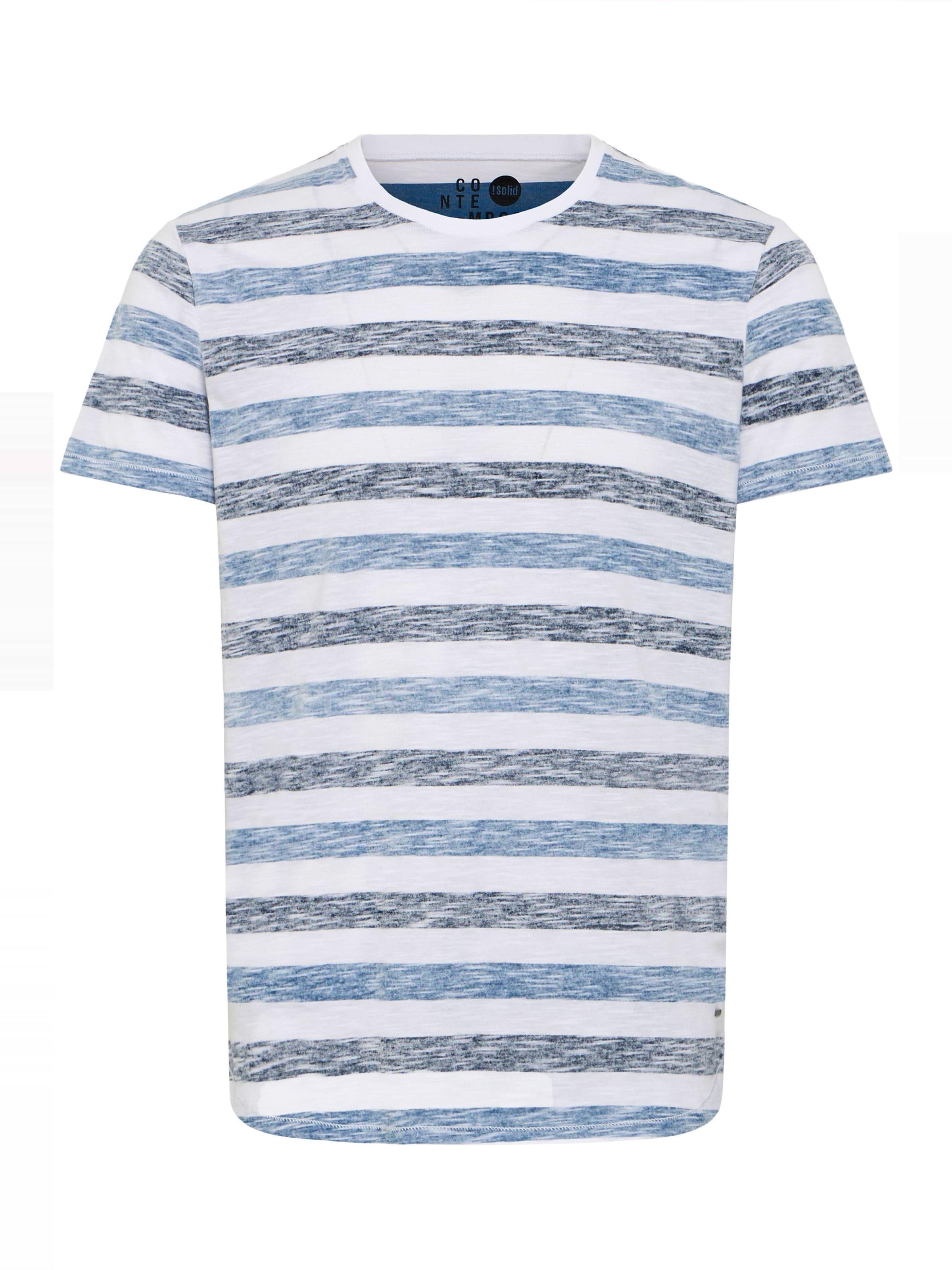 T-Shirt 'Tet' !Solid en mélange de couleurs : devant