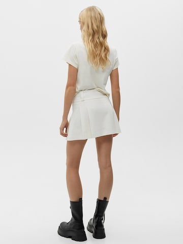 Pull&Bear Rok in Wit