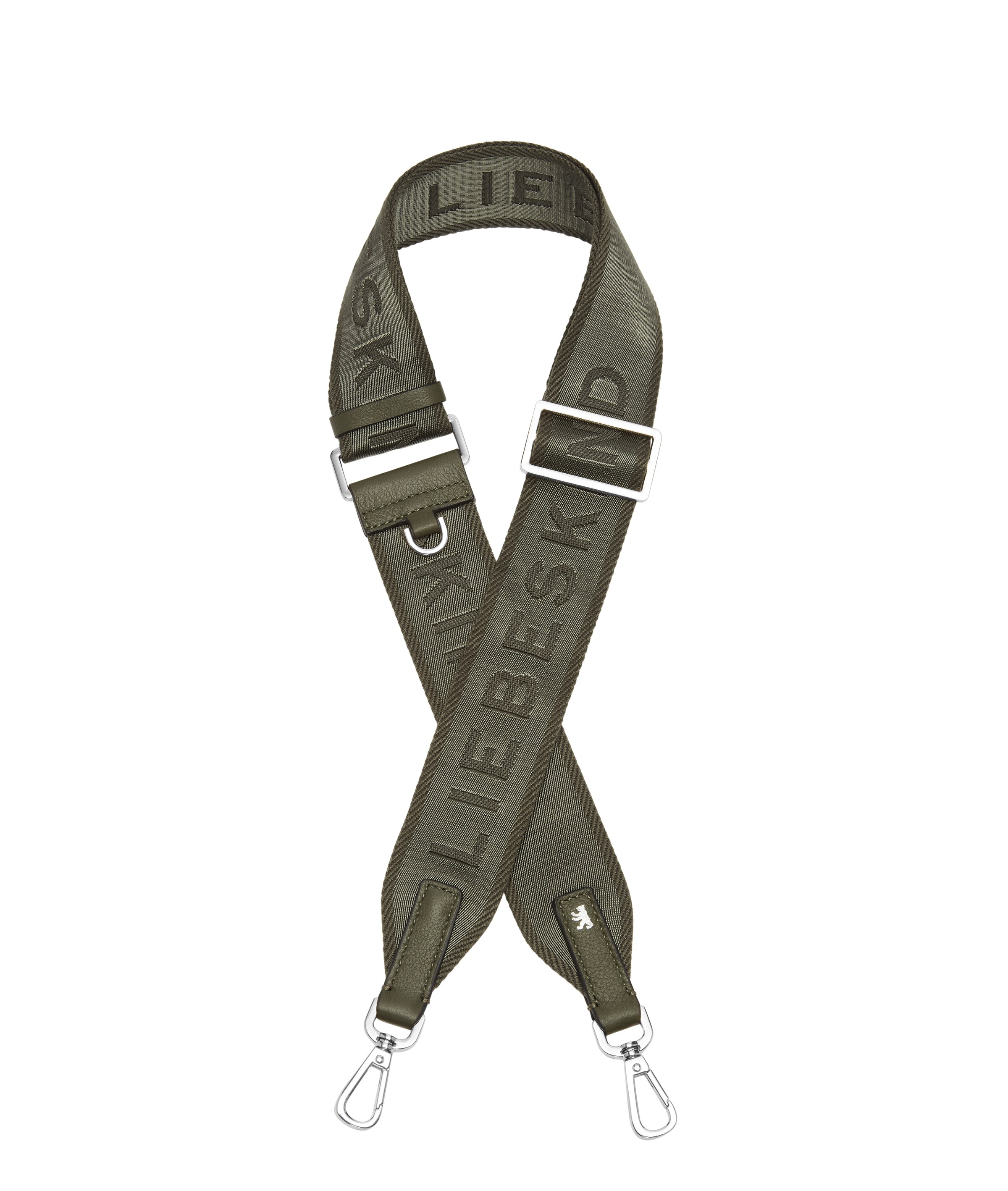 Liebeskind Berlin Schultergurt in Grün: Vorderseite