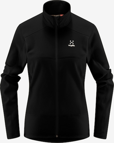 Haglöfs Athletic Fleece Jacket 'Buteo' in Black / White, Item view