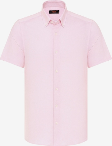 By Diess CollectionRegular Fit Košulja - roza boja: prednji dio