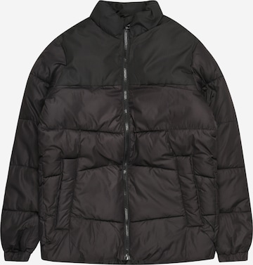 Jack & Jones Junior Winter Jacket 'CHILI' in Black: front