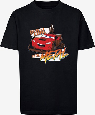 ABSOLUTE CULT T-Shirt 'Cars - Pedal To The Metal' in Schwarz: predná strana