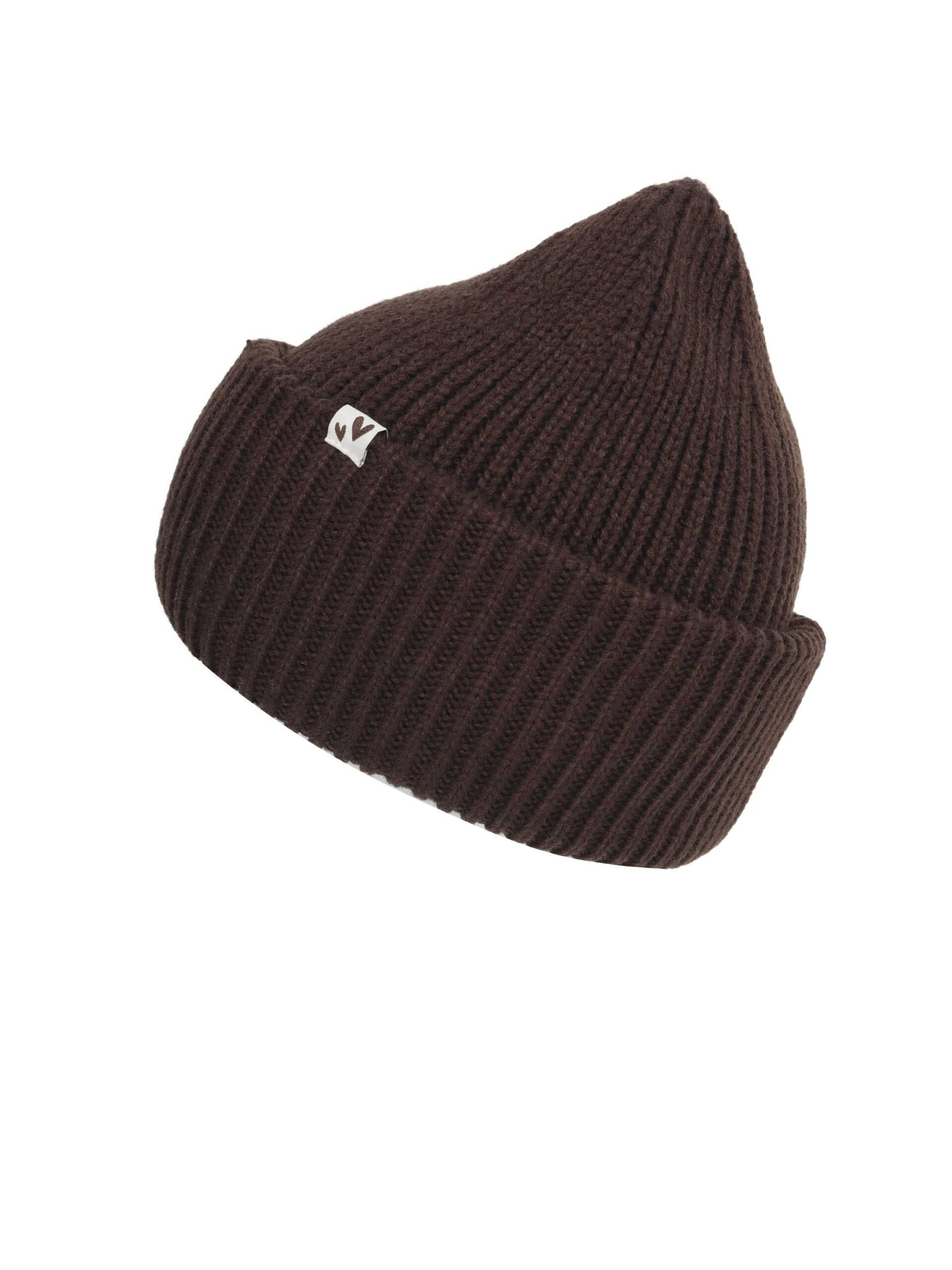 SAMAYA Beanie 'Sabrine' in Brown