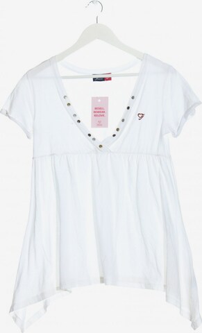 Onyx Top & Shirt in M in White: front