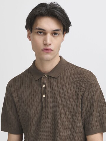 Casual Friday Shirt ' CFKarl ' in Brown