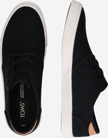 TOMS Platform trainers 'Carlo' in Black