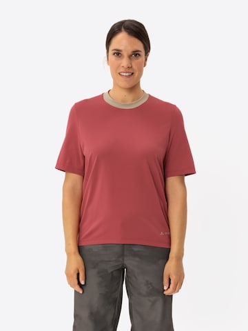 VAUDE Performance shirt 'Loamer' in Red: front