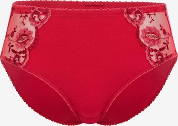 Conturelle Panty 'Provence' in Red: front