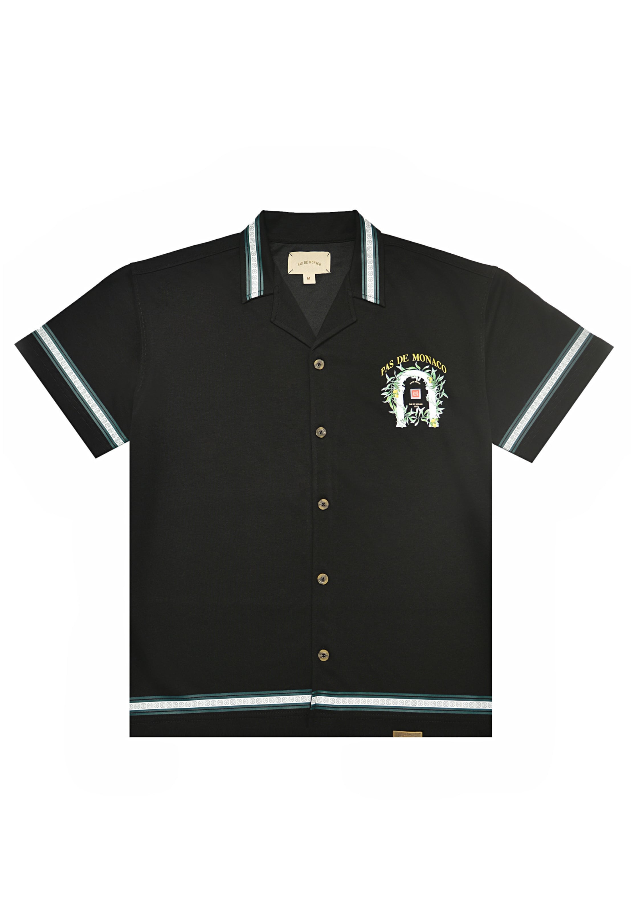 Pas De Monaco Shirt 'VIALA' in Black: front