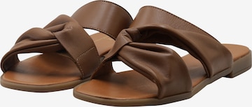 DreiMaster Klassik Mules in Brown