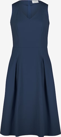 Robe Vera Mont en bleu : devant