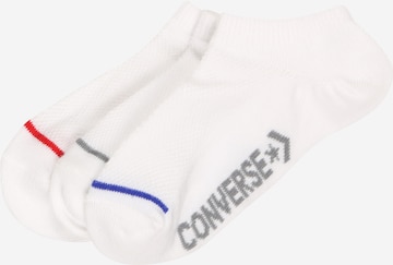 CONVERSE Ponožky - biela: predná strana