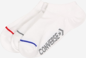 CONVERSE Socks in White: front