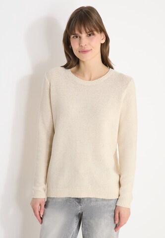 CECIL Sweater in Beige: front