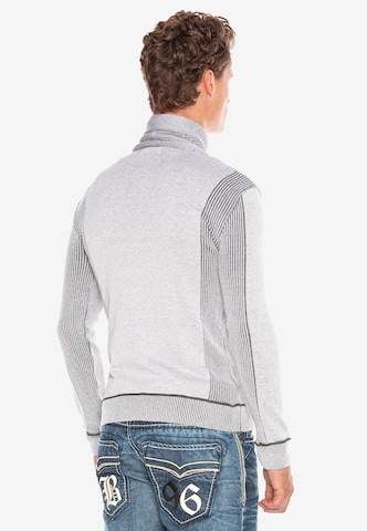 CIPO & BAXX Pullover 'CP227' in Grau