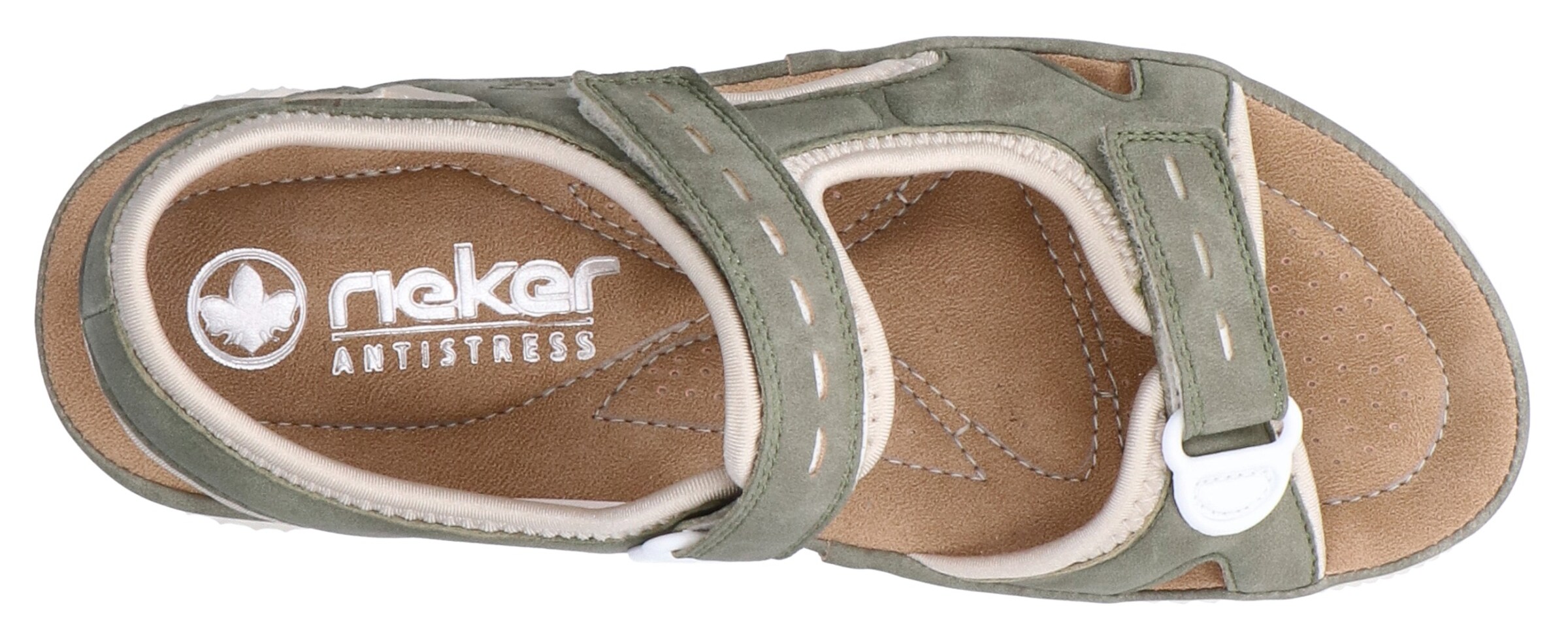 Rieker Trekingové sandále '64066' - Zelená