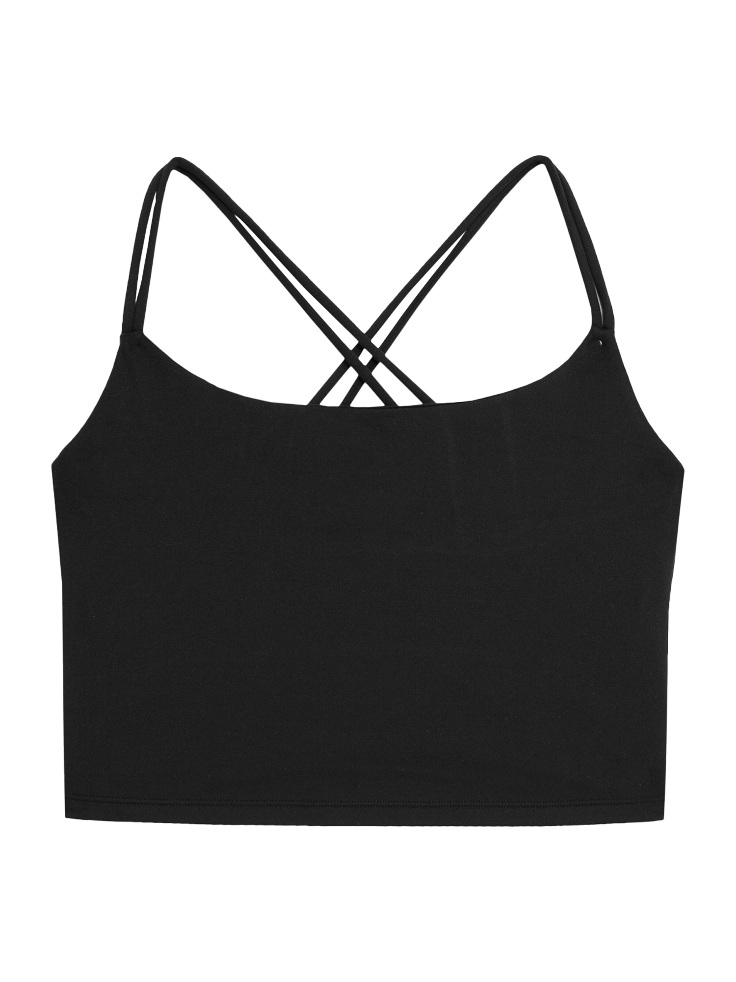 4F Top in Black: front