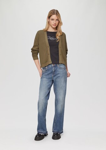 QS Knit cardigan in Green