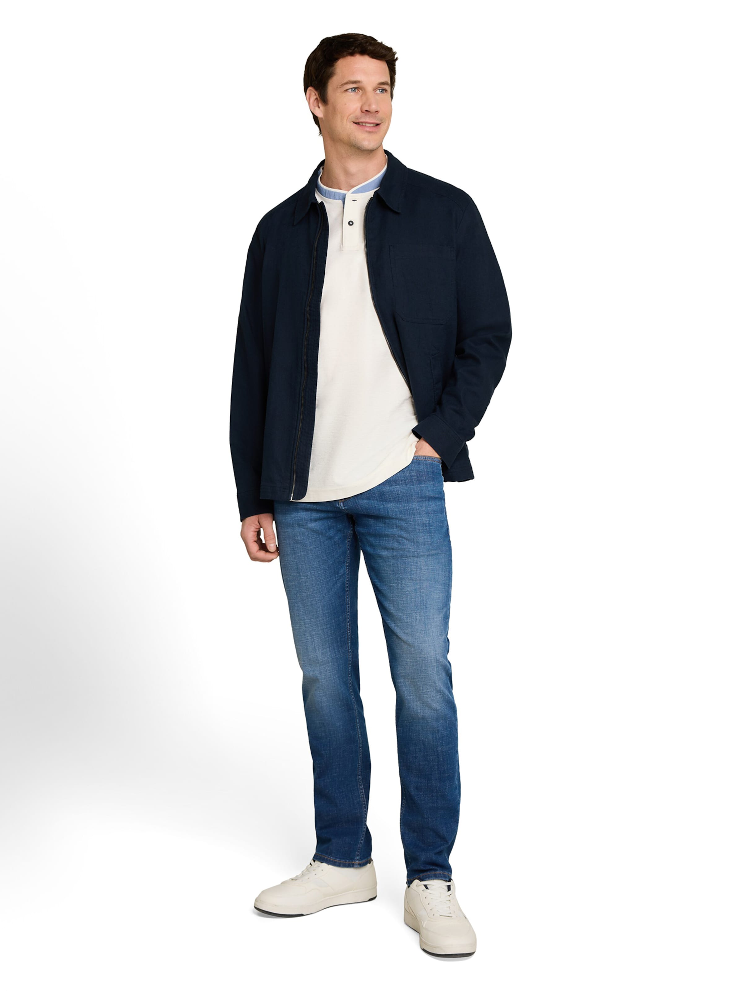 TOM TAILOR Slimfit Jeansy 'Josh' w kolorze niebieski