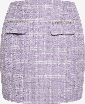 faina Skirt in Purple: front