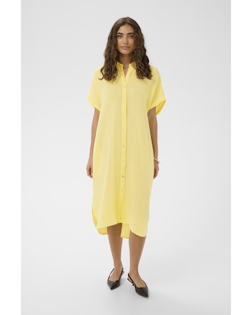 CULTURE Kleid in Gelb: Vorderseite