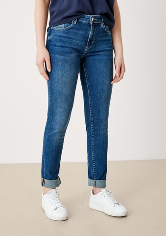 s.Oliver - Slimfit Vaquero 'Betsy' en azul: frente