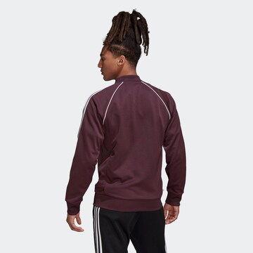 Coupe regular Veste de survêtement 'Adicolor Classics Primeblue' ADIDAS ORIGINALS en rouge