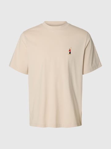 SELECTED Shirt in Beige: front