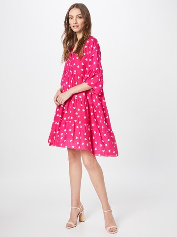 Zwillingsherz Shirt Dress 'Mika' in Pink