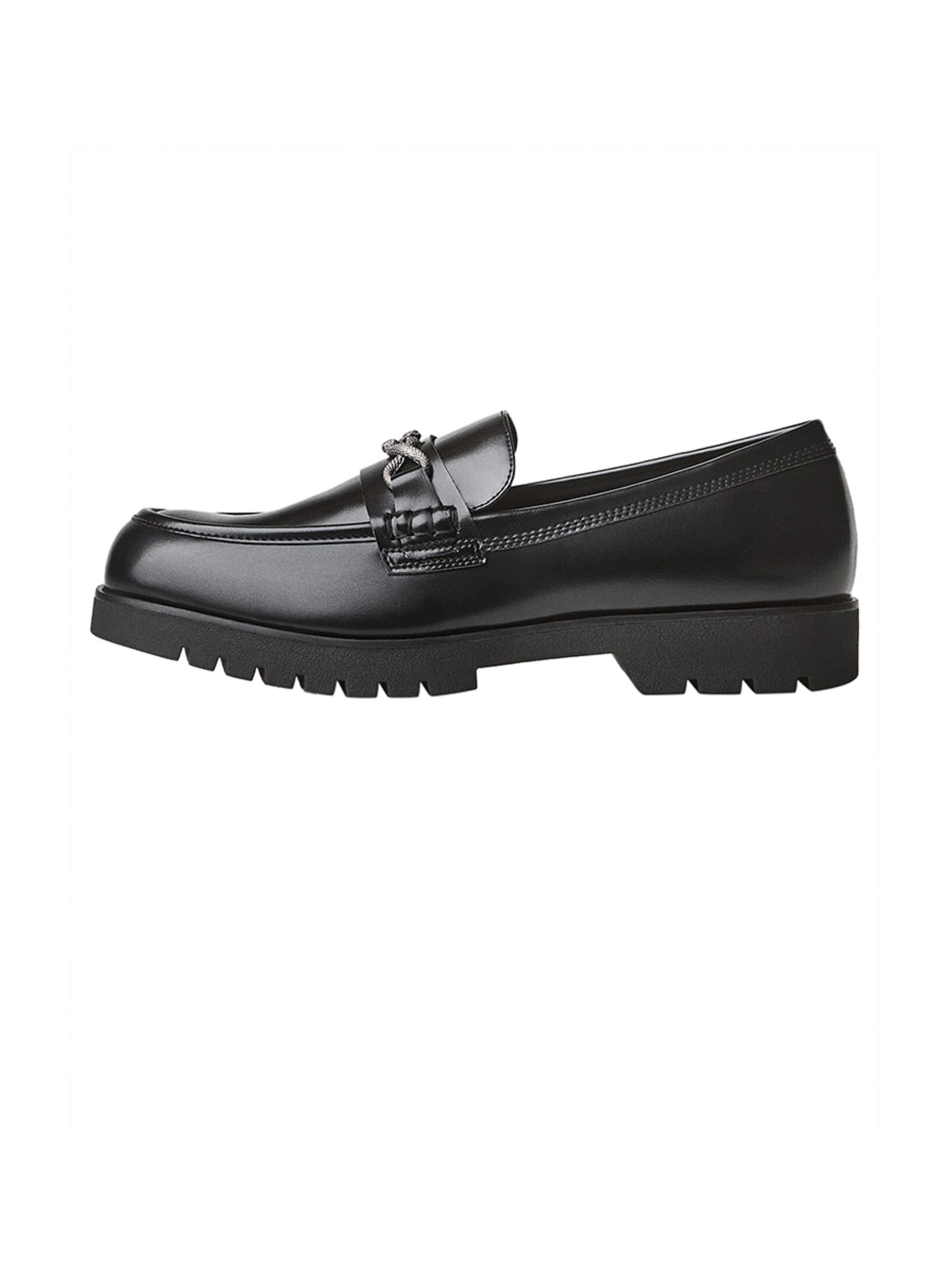 Chaussure basse Bershka en noir