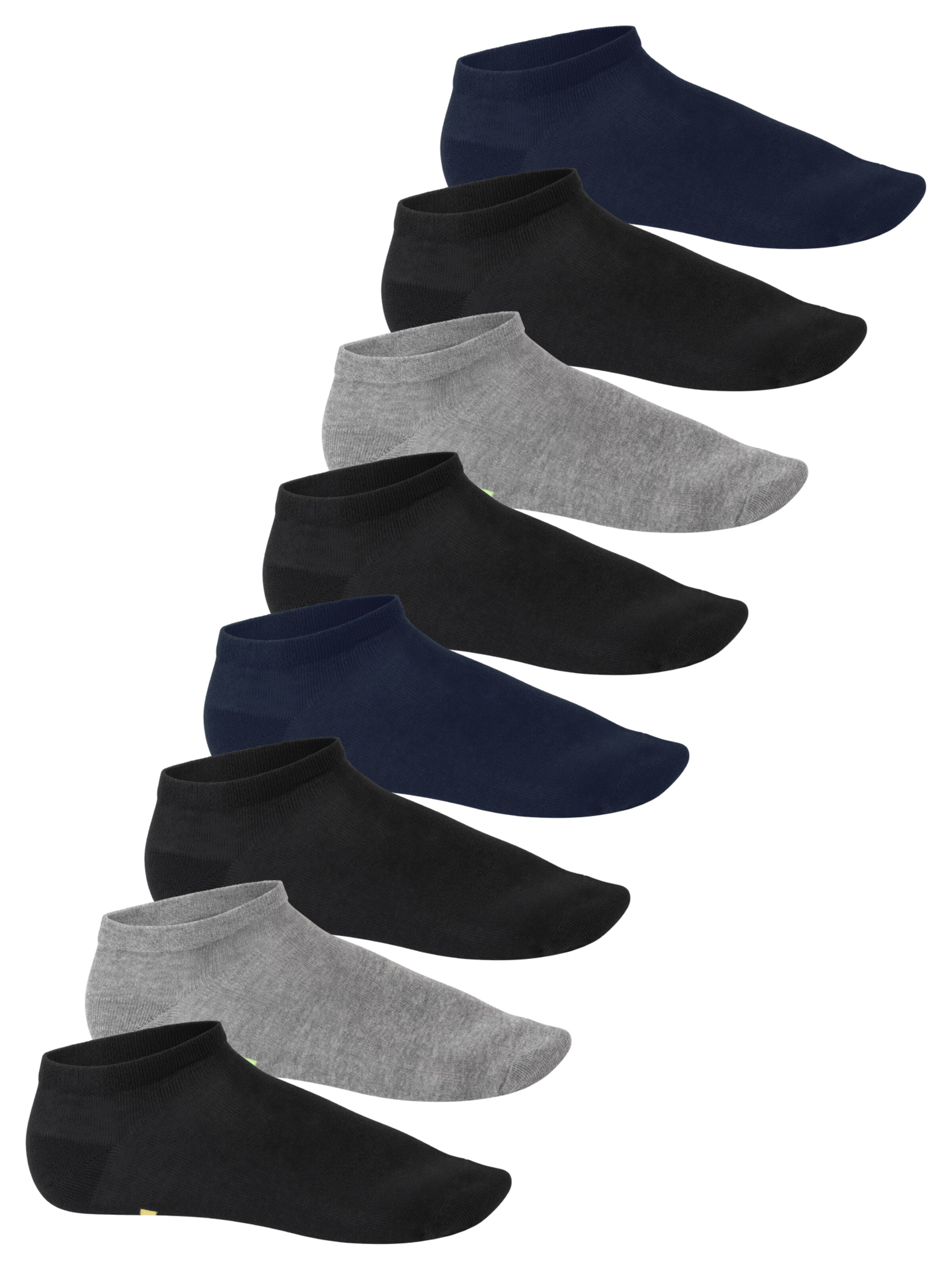 footstar Ankle Socks 'Neon' in Blue: front