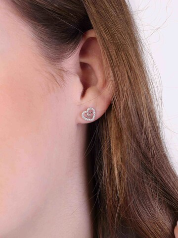 Boucles d'oreilles Lucardi en argent