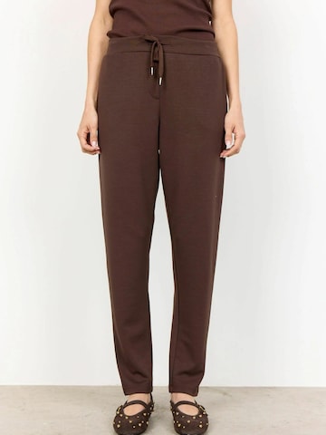 Regular Pantalon 'BANU' Soyaconcept en marron : devant
