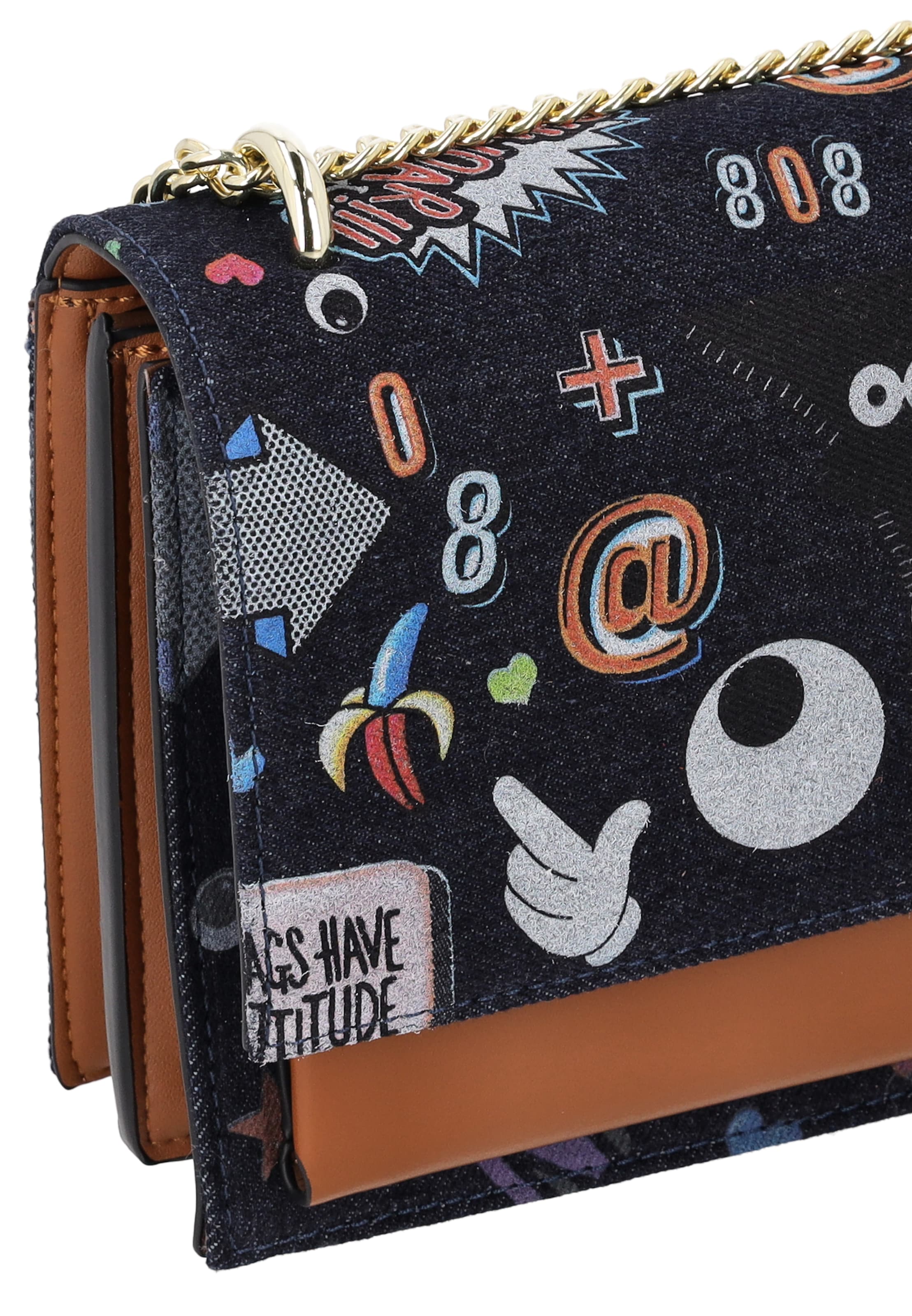 MYMO - Bolso de hombro 'Eye Theme' en negro