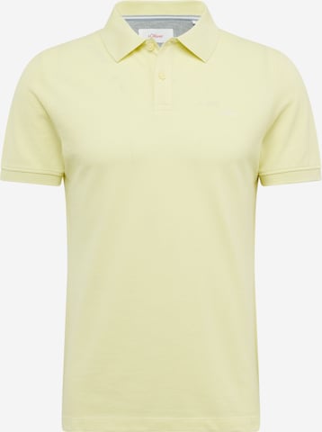 T-Shirt s.Oliver en jaune : devant