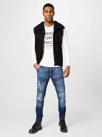 G-STAR Strickjacke 'Dast' in Schwarz