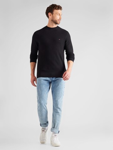 TOMMY HILFIGER Sweter w kolorze czarny