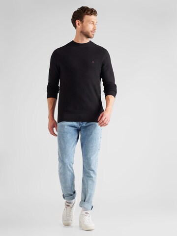 TOMMY HILFIGER Pullover in Schwarz