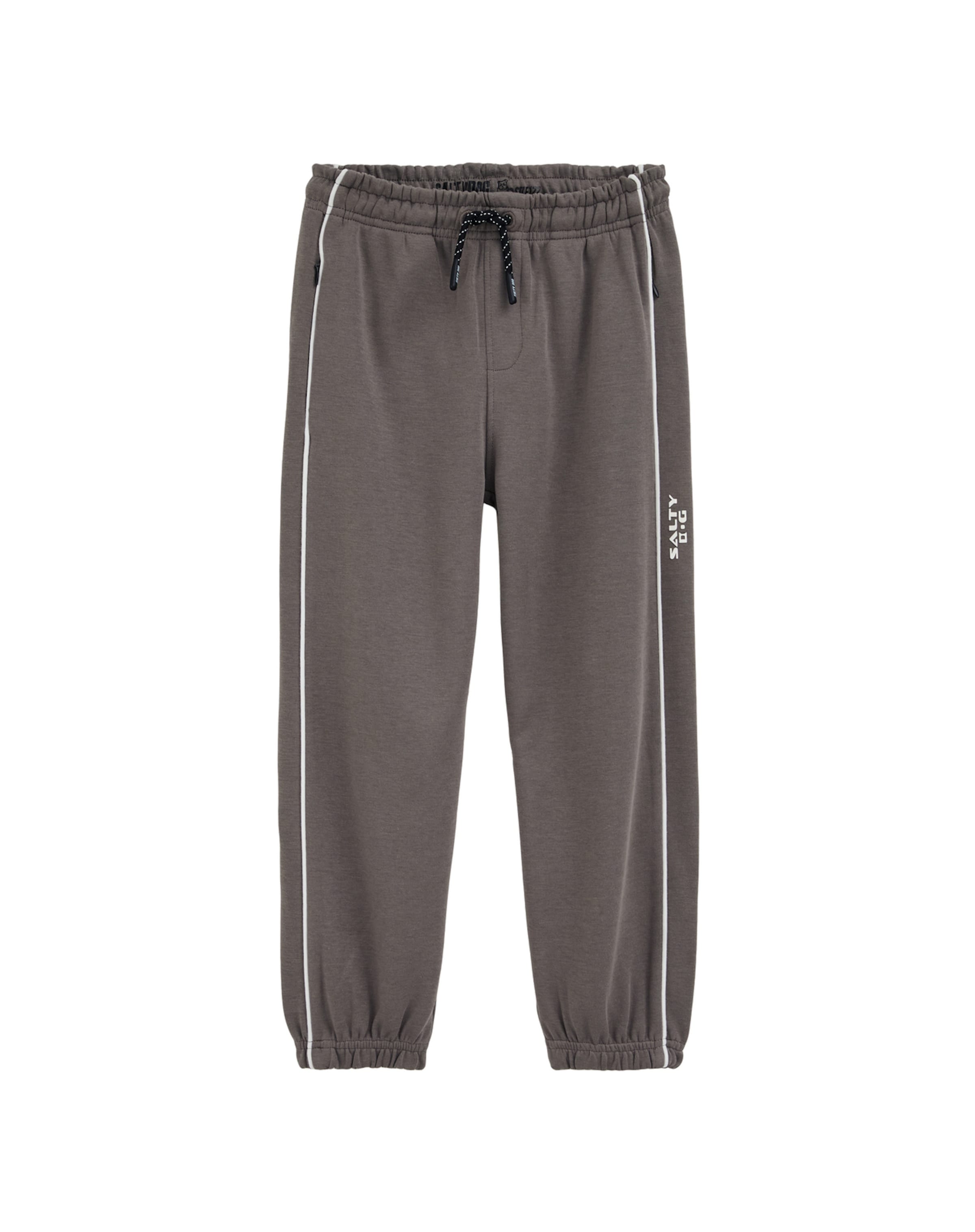 Effilé Pantalon WE Fashion en gris : devant