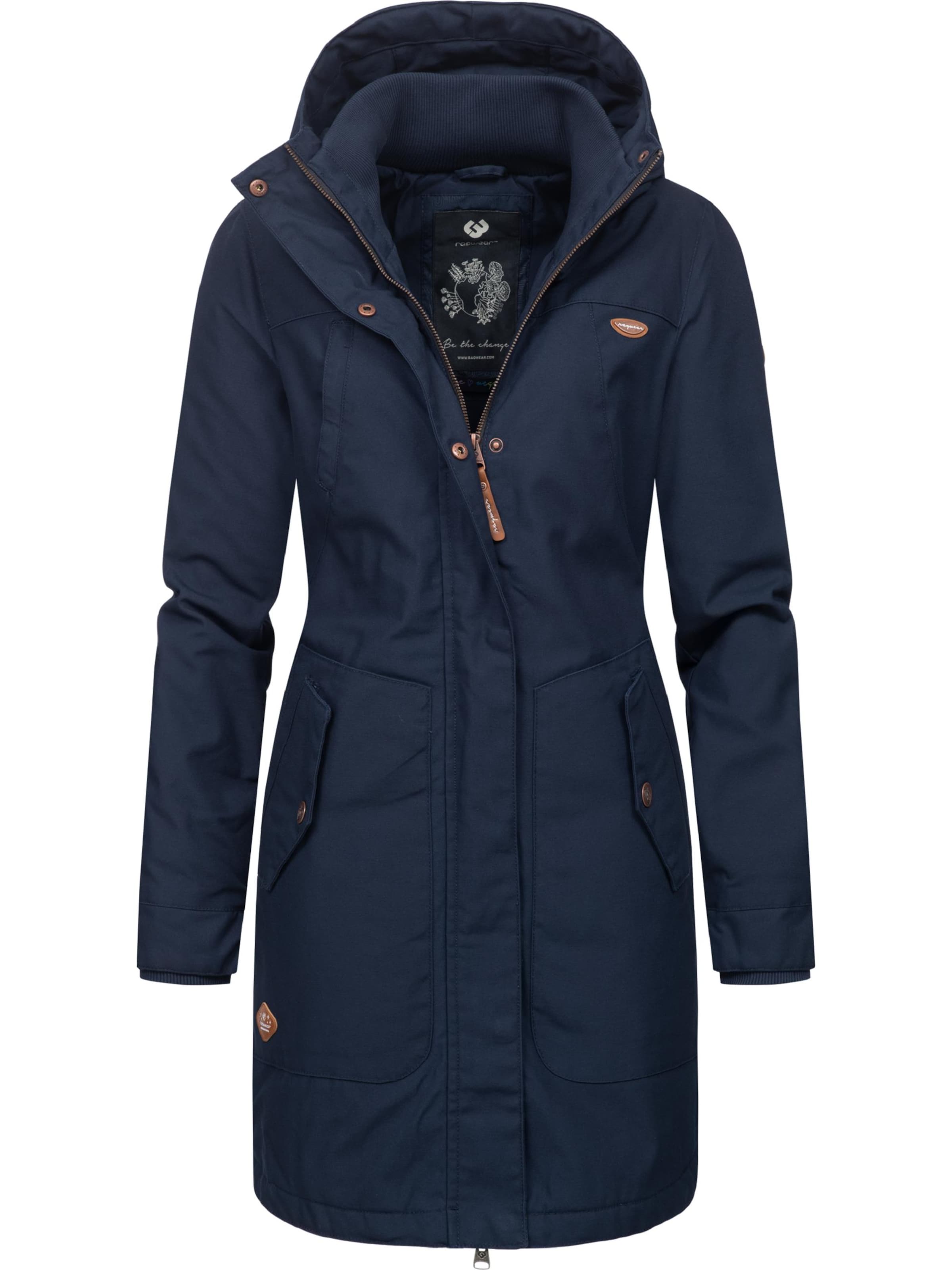 Ragwear Funktionsmantel 'Jannisa' in Blau