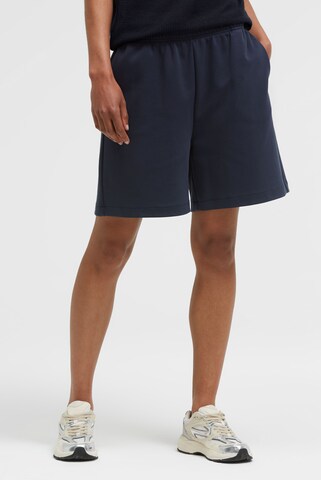 SENSES.THE LABEL Loose fit Pants 'Pal:Mas' in Blue: front