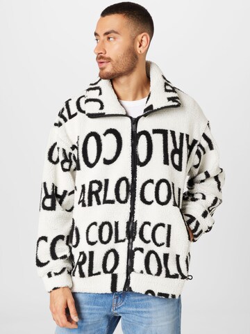 Carlo Colucci Between-Season Jacket in White: front