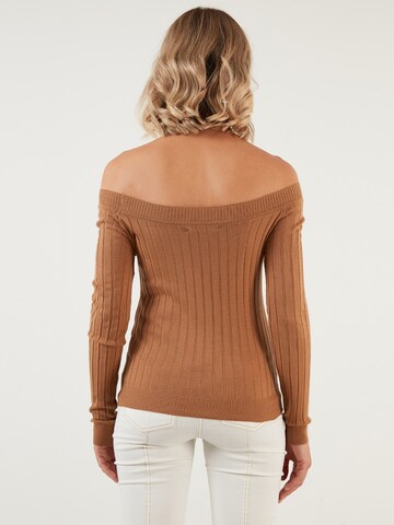 LELA Sweater 'Lela' in Brown