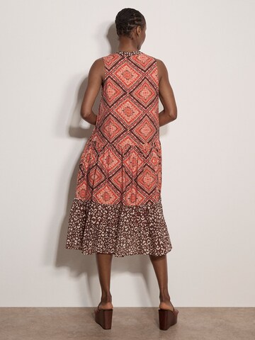 Apricot Kleid in Orange