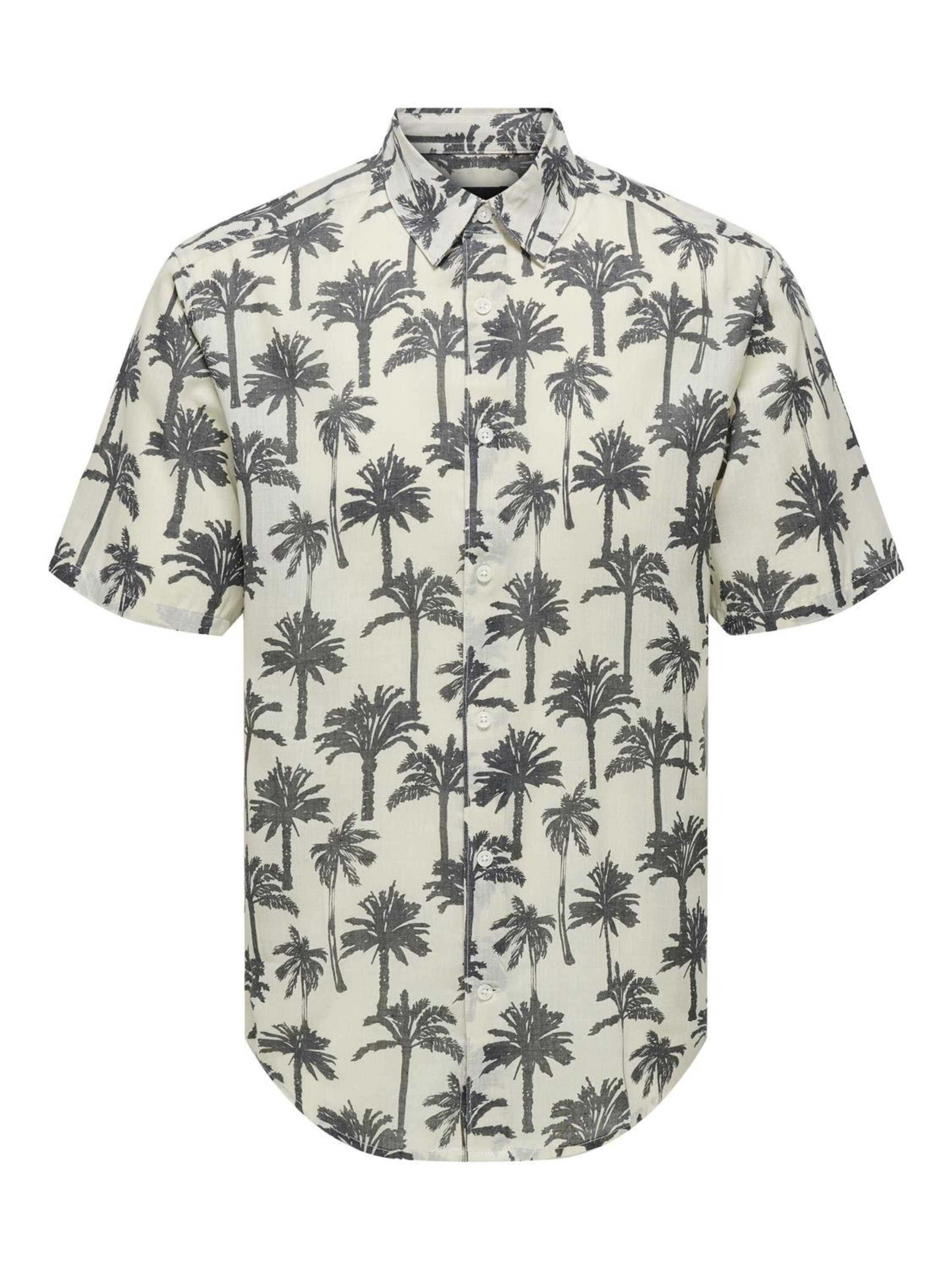 Only & Sons Regular fit Overhemd 'Bronx' in Wit: voorkant