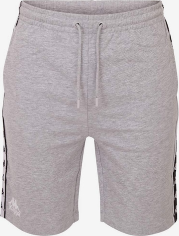 KAPPA Regular Pants in Grey: front